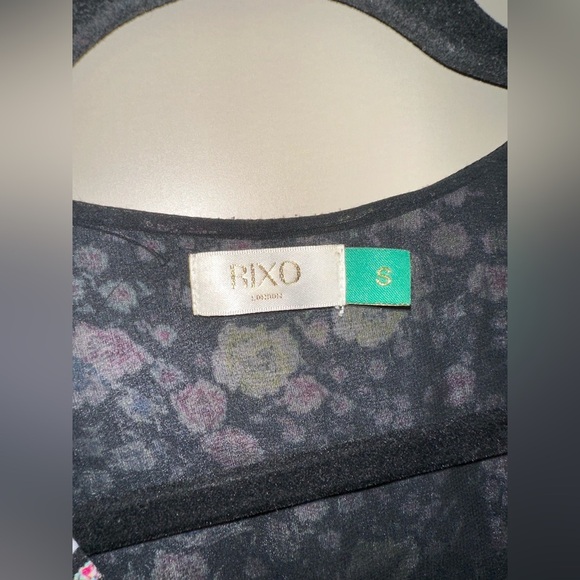 RIXO Katie floral-print crepe midi dress Size Small - Picture 5 of 6